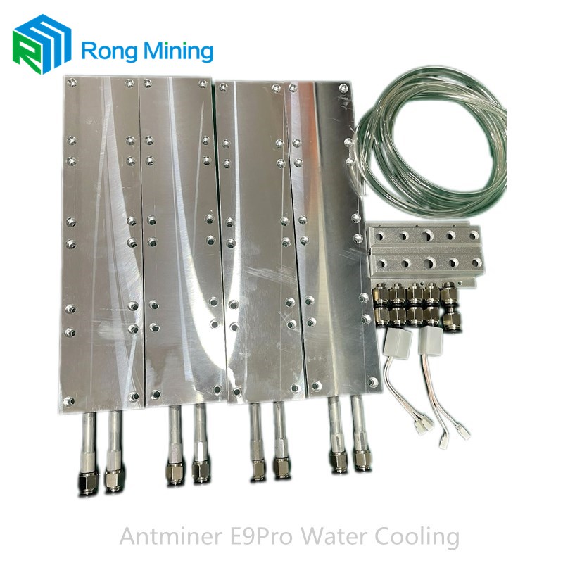 Antminer E9Pro waterkoelingsplaat upgrade kit