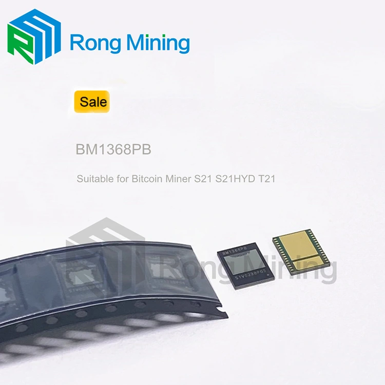 Antminer BM1368 BM1368PB BM1368AA ASIC -chip voor T21 S21 S21HYDRO MACHINE MODEL